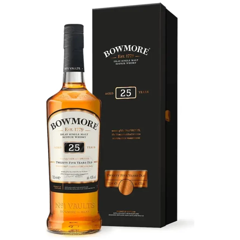 Bowmore 25Yr Single Malt Scotch Whisky