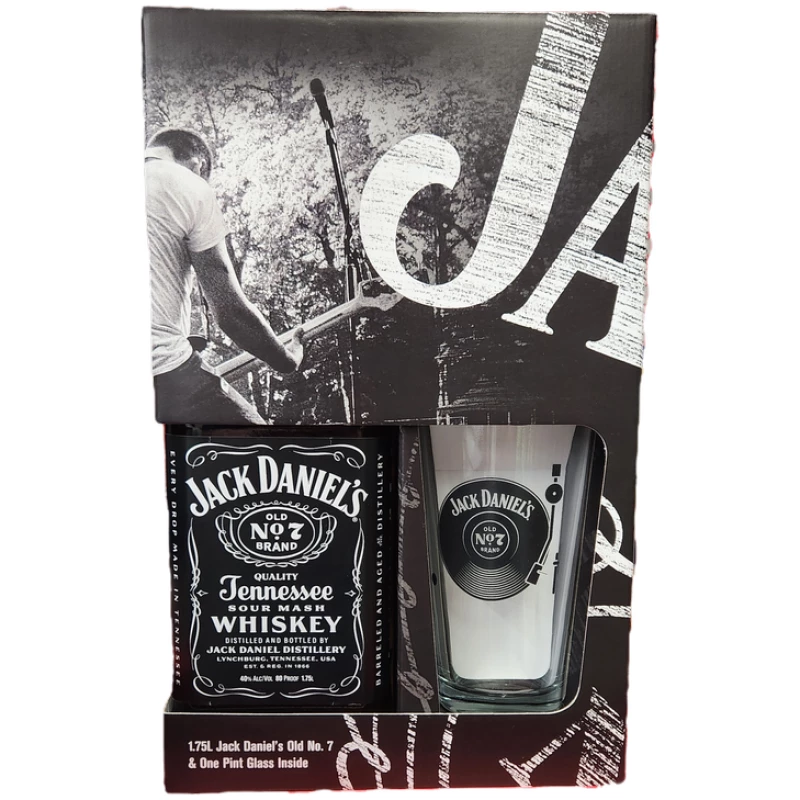 Jack Daniels Black Gift 1.75L