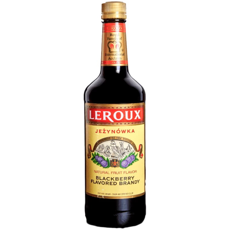 Leroux Blackberry Flavored Brandy 1L